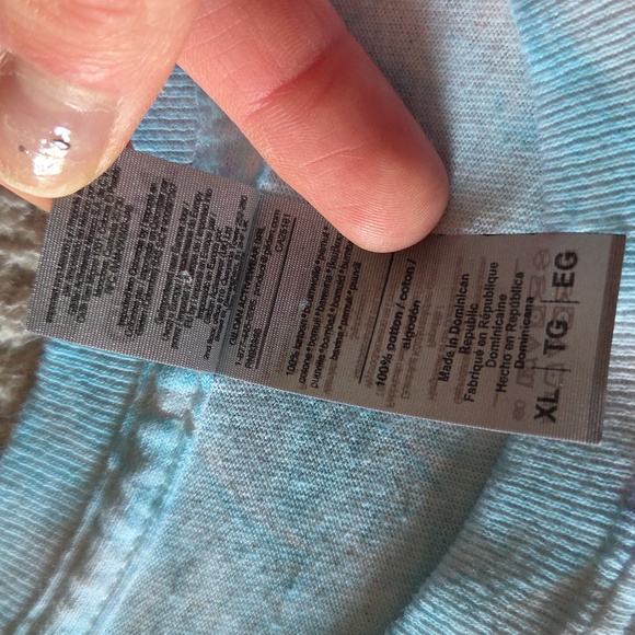 Port Aransas TX Tie Dye 100% Cotton Short Sleeve Souvenir T-shirt - Picture 4 of 7